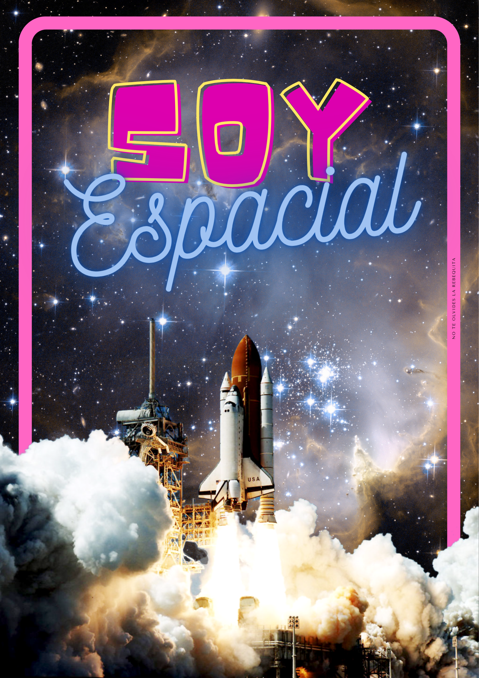Soy Espacial — Diseño Digital Descargable